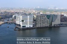 Niederlande | Nordholland | Amsterdam | Amsterdam-Noord | Blick vom A'Dam Tower | IJdock |