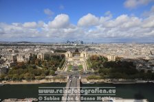 Frankreich | Île-de-France | Paris | 7. Arrondissement | Blick vom Eiffelturm |