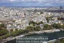 Frankreich | Île-de-France | Paris | 7. Arrondissement | Blick vom Eiffelturm |