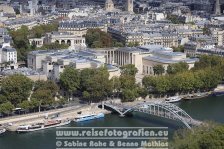 Frankreich | Île-de-France | Paris | 7. Arrondissement | Blick vom Eiffelturm |