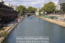 Frankreich | Île-de-France | Paris | 10. Arrondissement | Canal Saint Martin |
